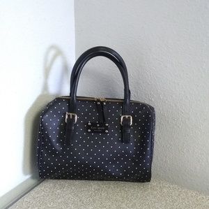 Kate Spade NY Polkadot Pebbled Leather Bag